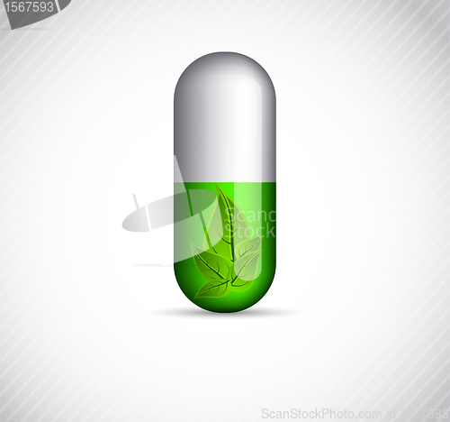 Image of Concept background with pill