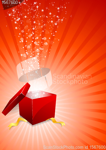 Image of Background with box