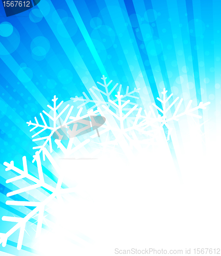 Image of Bright winter background