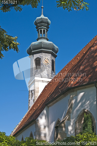 Image of medieval church