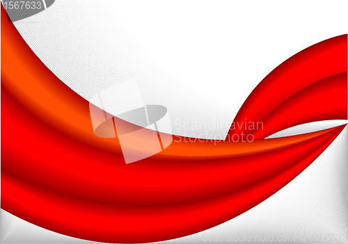 Image of Vector abstract red background