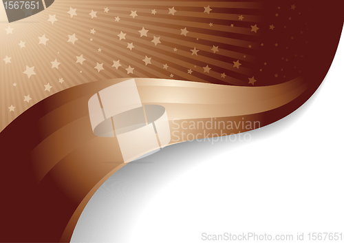 Image of Vector bright chocolate background