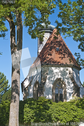 Image of medieval church