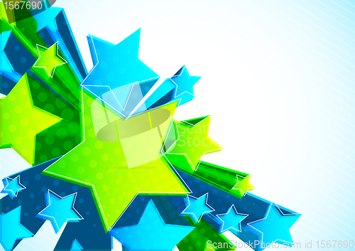 Image of Background with star