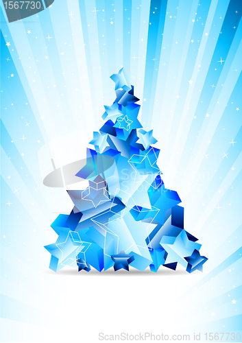 Image of Abstract christmas background