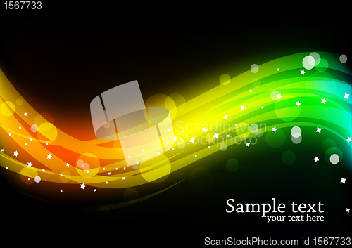 Image of Vector bright background