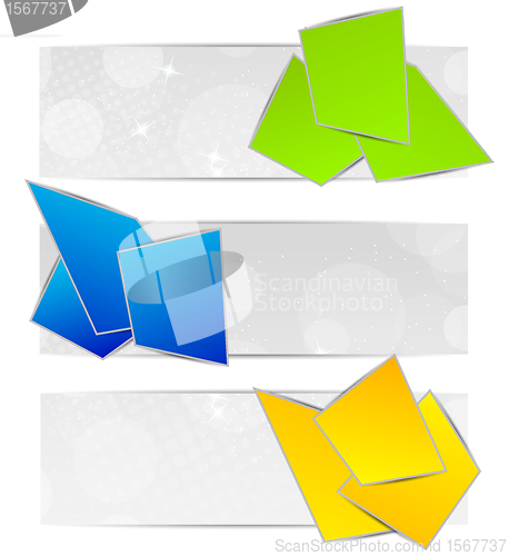 Image of Set of banners