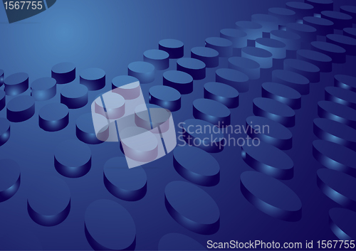 Image of Vector background with blue background