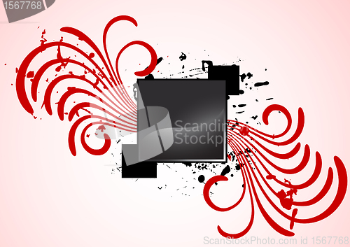 Image of Vector spiral design