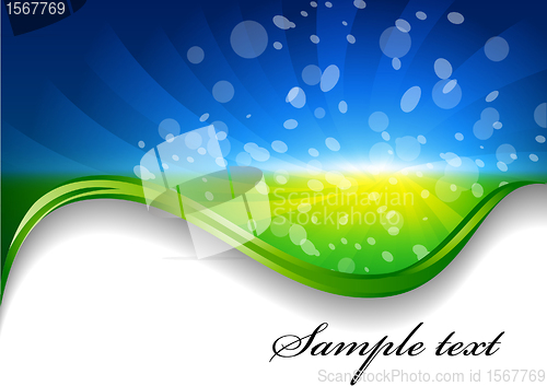 Image of Vector abstract background with circle