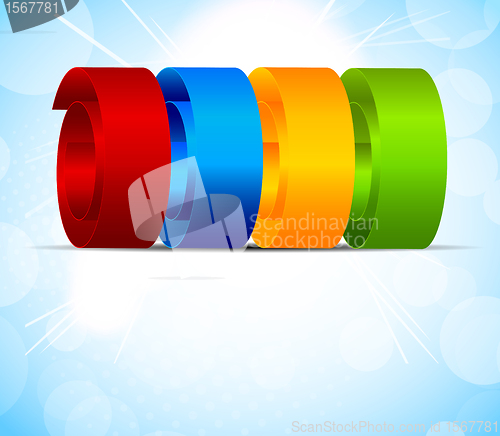 Image of Bright abstract background