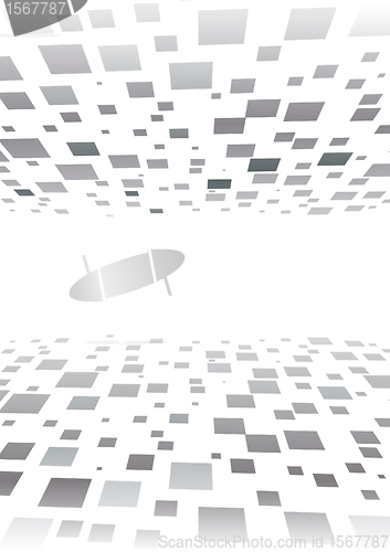 Image of Vector abstract square background