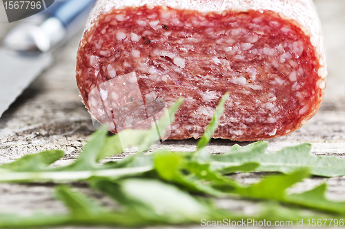 Image of salami of Italy