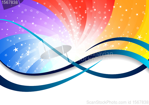 Image of Vector colorful background