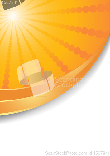 Image of Abstract orange background