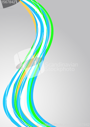 Image of Vector abstract striped background