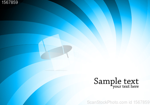 Image of Vector abstract blue background