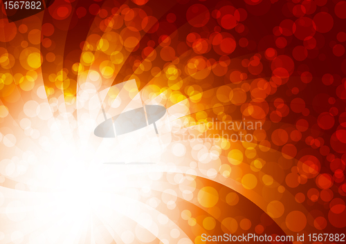 Image of Vector background with unfocus light