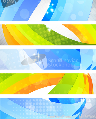 Image of Set of banners