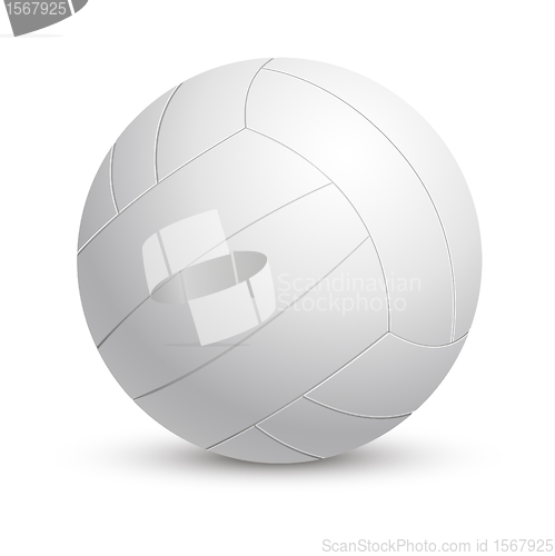 Image of Volleyball isolated on white