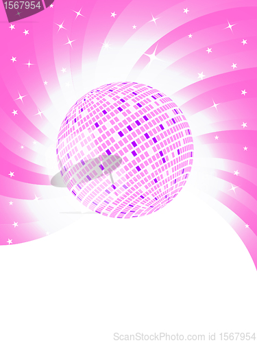 Image of Vector pink background