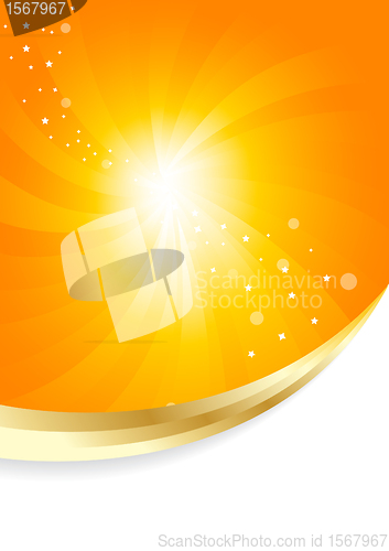 Image of Vector sunny background