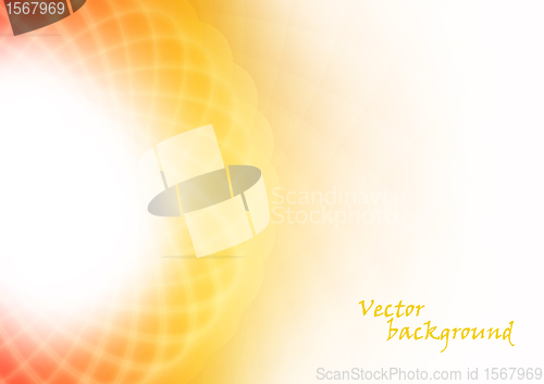 Image of Bright orange background. Vector illustration