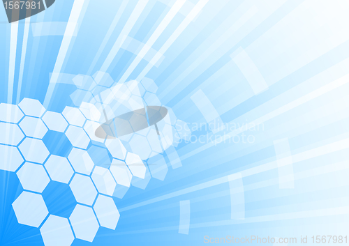 Image of Vector tech background