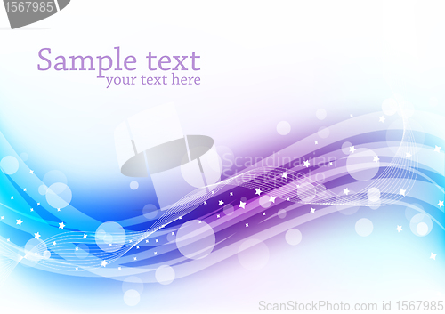 Image of Vector bright background
