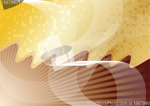 Image of Vector abstract chocolate background