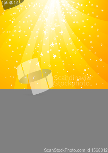 Image of Vector abstract background with star