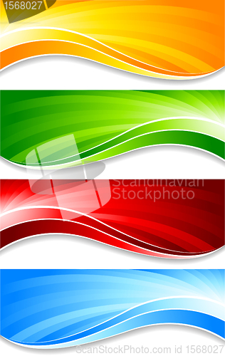 Image of Vector collection of banners