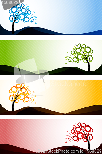 Image of Set of banners
