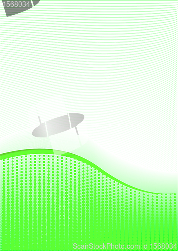 Image of Vector green background