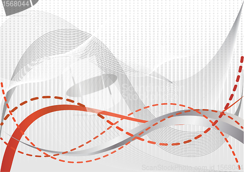 Image of Vector abstract striped background