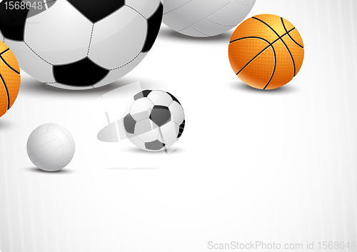 Image of Background with balls