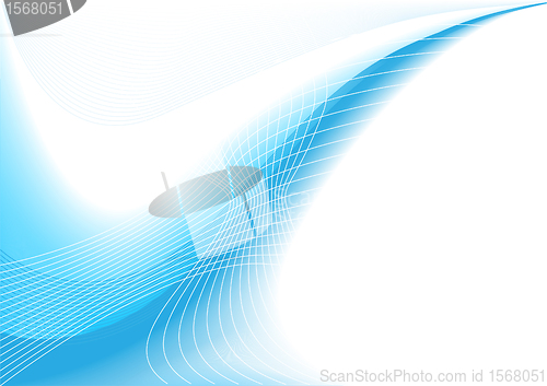 Image of Vector blue background