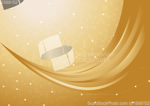 Image of Vector gold background