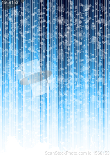Image of Vector illustration of abstract blue background