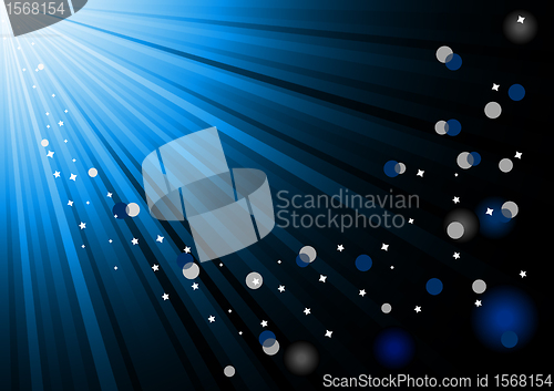 Image of Vector blue background