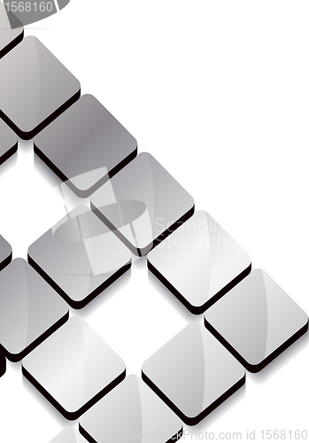 Image of Vector background with square