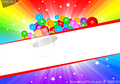 Image of Vector colorful background