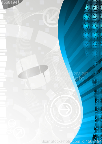 Image of Vector tech background