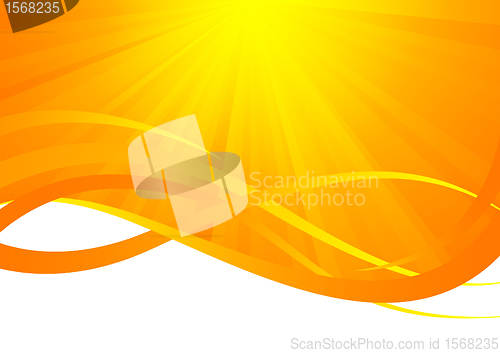 Image of Vector bright background