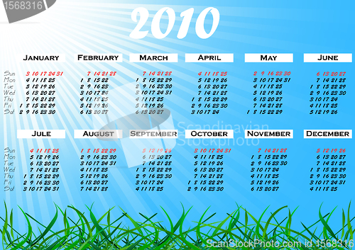 Image of Vector calendar