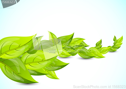 Image of Background with leaves