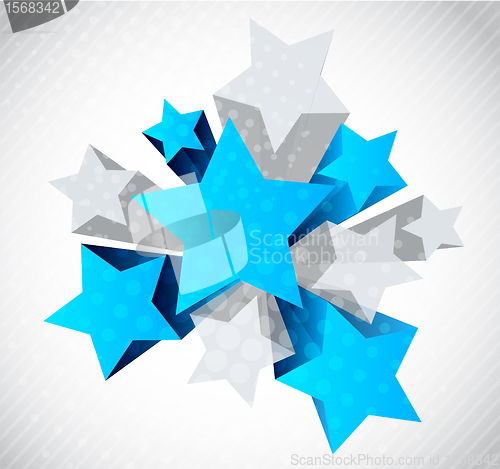 Image of Abstract background with star