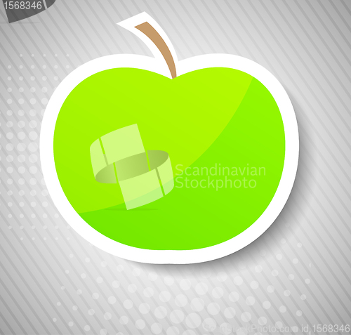 Image of Concept with apple