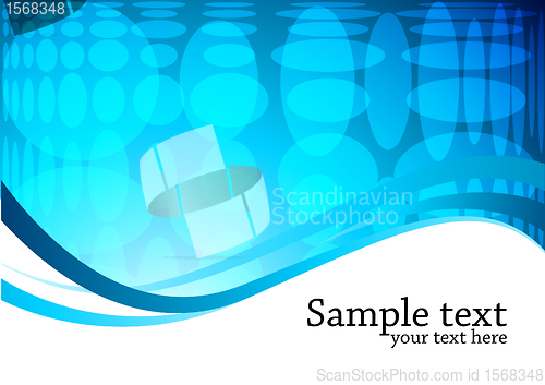 Image of Vector blue background