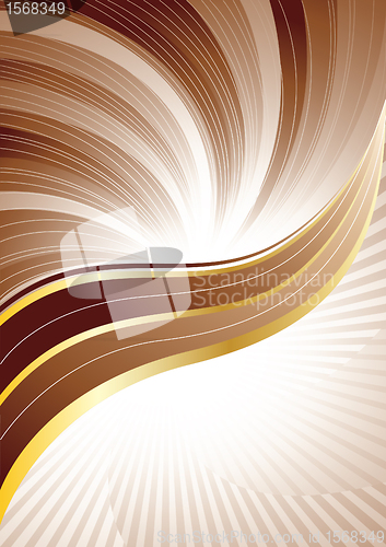 Image of Vector brown background